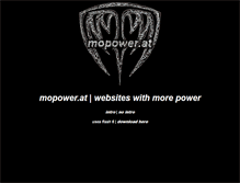 Tablet Screenshot of mopower.at